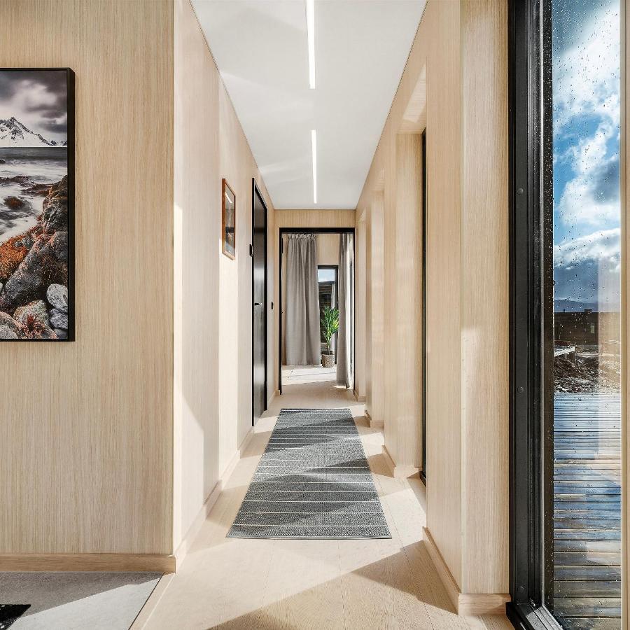 New! Luxury Cabin In Beautiful Lofoten Kleppstad Exterior foto